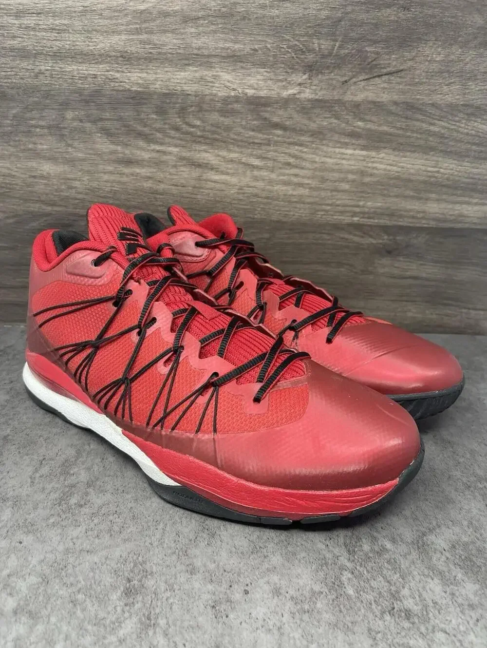Air Jordan CP3 VII Sneakers Mens Size 13 Basketball Red Black 644805-601